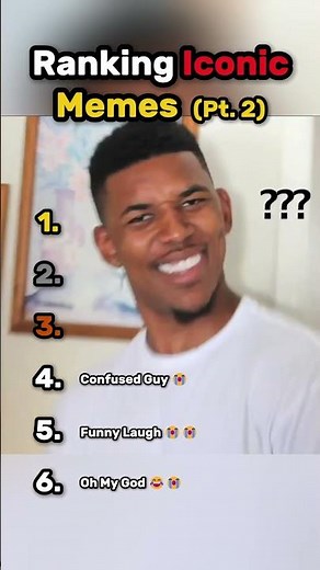 Ranking ICONIC Memes Pt. 2🔥😂