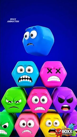 Eyes Multiply, Balance Fades #shortanimation #3danimation #boxxanimation #games #cartoon