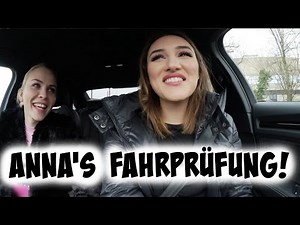 ANNA'S FAHRPRÜFUNG! | AnKat
