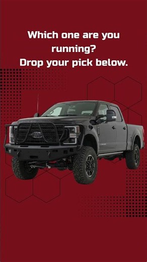 3 F-350 Setups. Which One Would You Tow With?