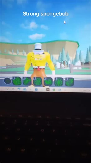 I am playing bulked up in roblox