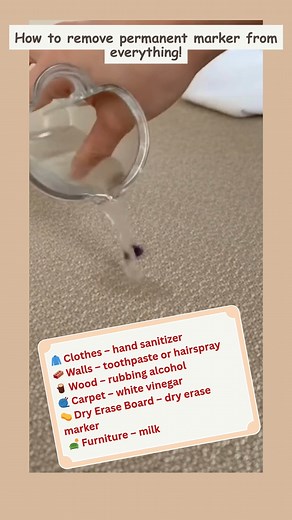 How to remove permanent marker from everything! | Old fashioned recipes