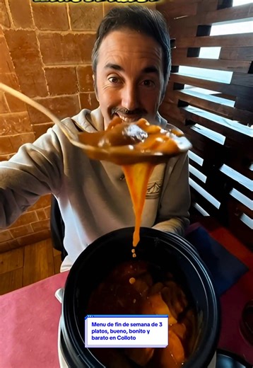 🍽️ Menú de fin de semana de 3 platos en Colloto, bueno, bonito y barato ✍️ Hemos probado este menu de fin de semana a buen precio en Colloto, a 5 minutos de Oviedo, y no, no es una sidreria. Un menú con un entrante, dos platos, pan, bebida y postre. Entre ellos fabada, codillo y timbal de gambas y aguacate. 📍 Duron d’ arroes. Av. Pepín Rodríguez, 2, Colloto, Asturias #menufindesemana #asturias #restaurantes #dondecomer #fabada