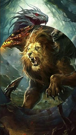Mythical beasts of terror and legend Chimera, Basilisk, Manticore, Minotaur, and Hydra awaken fear!