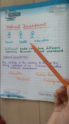 Meaning Of National Development | Development Class 10 Economics| #economics #class10