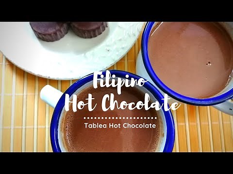 How to make Filipino Hot Chocolate I Tablea Hot Chocolate