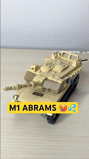 I built a LEGO M1 ABRAMS Tank… #lego #tank