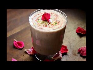 Gulkand Lassi,Gulkand Lassi ,Dried Rose Petals Lassi ,Summer Drinks bywww.sailajakitchen.org