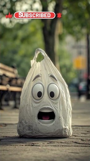 Le sac plastique tout penaud #memes #insolite #humour #animation #pourtoi #sachet #humour #funny