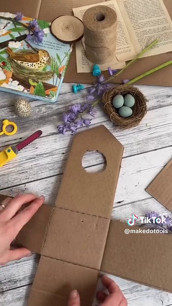 DIY Cardboard Birdhouses: Craft Ideas for Kids