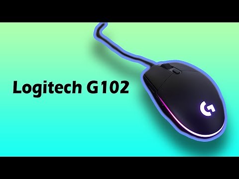 Logitech G102 Light Sync Gaming Mouse (Sound Test and Software)