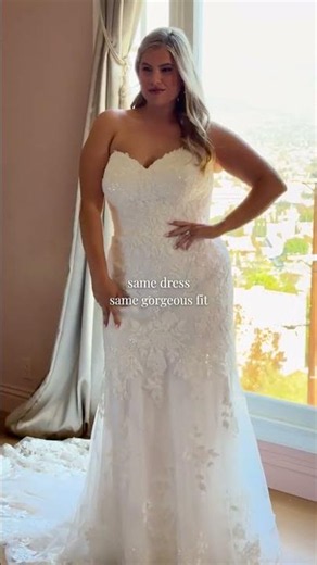 Shimmering Lace and Tulle Trumpet Wedding Gown with Sequin Floral Appliqués