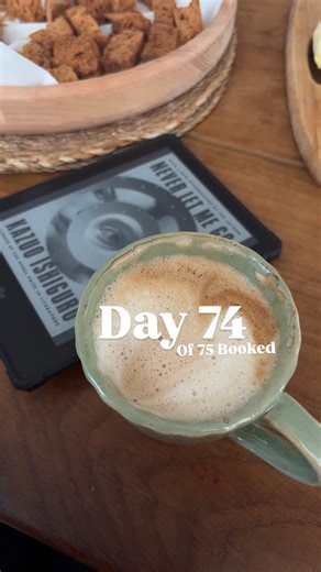 Cousins That Read 📚 on Instagram: "Can’t believe tomorrow is the last day of this challenge😭 day 74 of 75 booked Current read: Never Let Me Go by Kazuo Ishiguro📖 Rules of 75 booked: - Complete two 45 minute reading sessions daily (one of them being NOT in bed). - Finish a water bottle during each session. - Log all reading in a physical journal. - Not purchasing books - all books must already be owned, bought secondhand, or rented through a library service (We eased this rule slightly, since