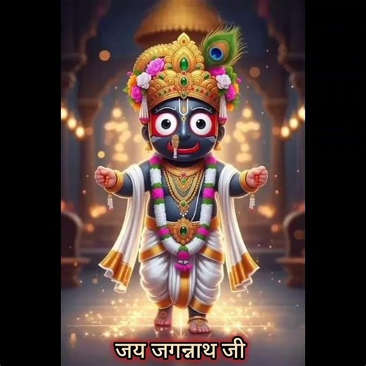 Divine Cute Krishna Avatar ✨ | Bal Gopal 4K Darshan 🙏 | Radhe Krishna Love ❤️