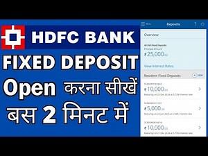 How to Open FD Account in HDFC Bank Online | Create Fixed Deposit Account in HDFC 2026