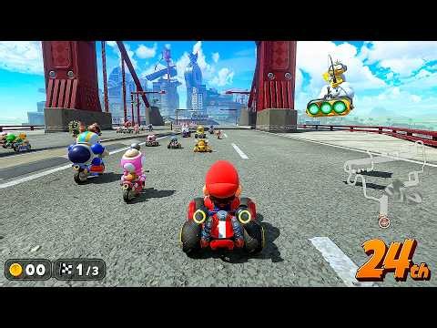 Mario Kart World - All Courses (150cc Grand Prix) (4K)