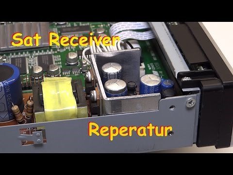 Reperatur eines Satelliten Receiver