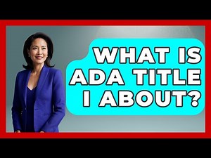 What Is ADA Title I About? - Law Enforcement Insider