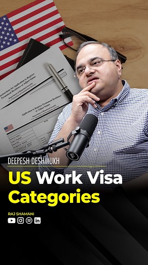 US work visa categories explained by @deshmukhdeepesh #usa #workvisa #visa #rajshamani #figuringout | Figuring Out