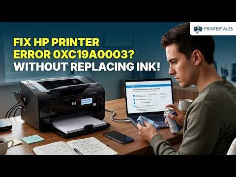 HP Printer Error 0xc19a0003 – Fix Without Replacing Ink | Printer Tales