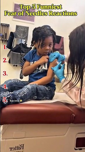 Funny needle fears, brave smiles, and priceless reactions! Which one deserves Rank #1? 😂