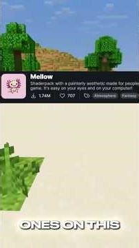 Got any Shaders that can run on a Laptop with no GPU? #minecraft #minecraftshaders #comment #shorts