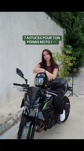 7 astuces pour réussir ton permis moto.#permisdeconduire #fyp #viral #tiktokfrance