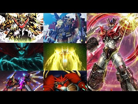 All Anime Mecha Final Power-Up Transformation & Finishers (1972-2025)