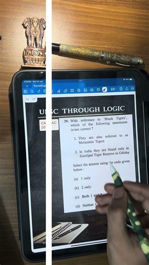 UPSC CAPF PYQ through Logic