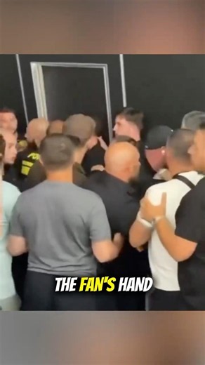 HUGE ALTERCATION Between Merab Dvalishvili and Umar Nurmagomedov's fan at RAF Georgia! 😱 #ufc #mma