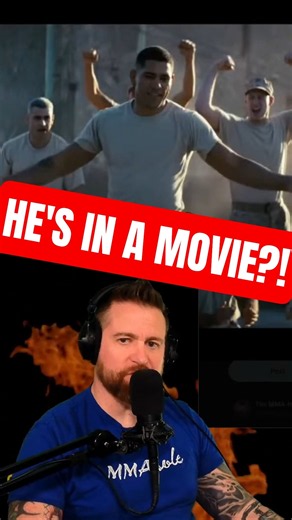 Alex Pereira is in a MOVIE! #chama