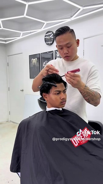 Low Taper Fade and Perm Hairstyle Tutorial