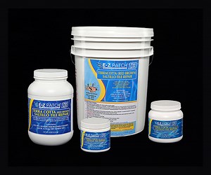 E-Z Patch® 13 (Terra Cotta/Red-Brown Color) Saltillo Tile Repair