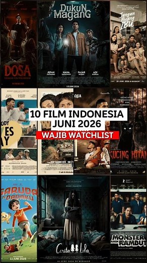 10 Most Anticipated Indonesian Films of June 2026 🍿