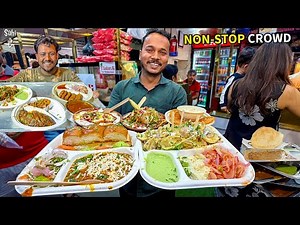 150+ Items NON-STOP! 😍 India’s New Viral Street Food Spot | Street Food India