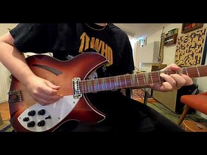 Flatwounds vs. Roundwounds on a Rickenbacker 12 String- A Shootout!