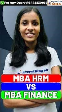 MBA HR या Finance? 🤔 | Salary, Scope & Job Roles Comparison!