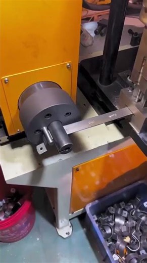 Automatic Omega Clamp (Pipe Saddle) Bending and Punching Machine