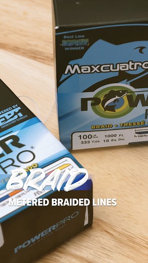 Metered Line Matters—So Which One’s Right for You? Picking your braid shouldn't feel like a pop quiz—but if it does, we’ve got you covered. If you're staring at PowerPro Maxcuatro and Depth-Hunter Offshore like they're two mystery sauces at a taco stand… let’s break it down: -PowerPro Maxcuatro – 25% thinner, slicker than your buddy’s fish story, and ideal when you need more line or stealthy presentations. -Depth-Hunter Offshore – Metered in color changes every 10 meters = no guesswork. You’ll k