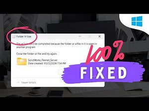 Tricks to Delete In-Use Folders in Windows