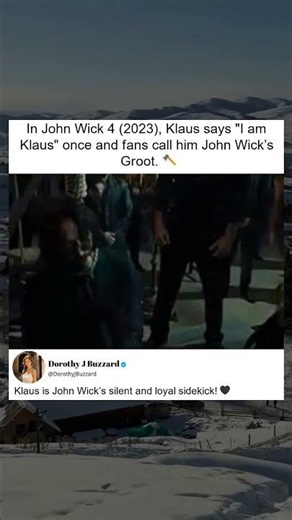 Klaus the John Wick 4 Character Called “John Wick’s Groot”