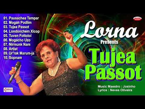 Lorna Cordeiro Songs | Tujea Passot - Lorna | Top 10 Golden Hits of Lorna | Konkani Songs Goa