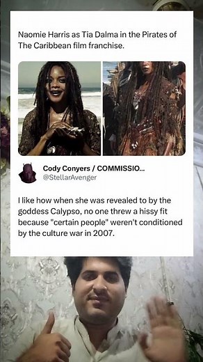 Tia Dalma Was ALWAYS Calypso 🔥 #piratesofthecaribbean #shorts #trending