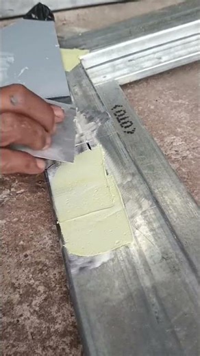 dempul besi hollow #bengkellas