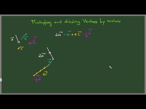 Vectors. Part 2 Multiplying and Dividing Vectors