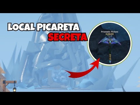 [CODES] Local da nova PICARETA SECRETA no The Forge!! ⛏️