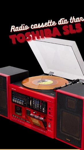 giao lưu chín củ năm - radio cassette đĩa than TOSHIBA SL5 #radio #cassette #toshibasl5 #lpaudio #damatsuongtai