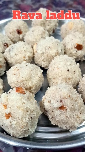 Perfect Rava Laddu in 5 Minutes 😍 | Easy Sweet Recipe #Shorts