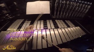 Come on down, stop on by and take a look at video number four! Did you know that our percussionist plays 14 different instruments during 'Arabian Nights'? 🎼 Check out all the action with this behind the scenes video. | Aladdin - The Musical