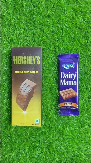 Hershey’s Creamy Milk 🆚 LEO Dairy Mama 🍫 | ASMR Chocolate Unboxing & Eating 😍